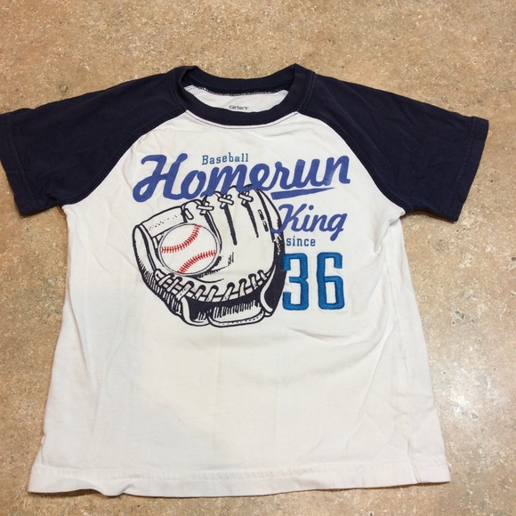 CARTER’S HOMERUN BASEBALL SHIRT - Picture 7 of 7